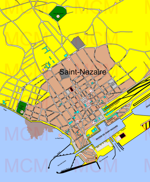 CarteSaintNazaire1924AnnoteeLettre